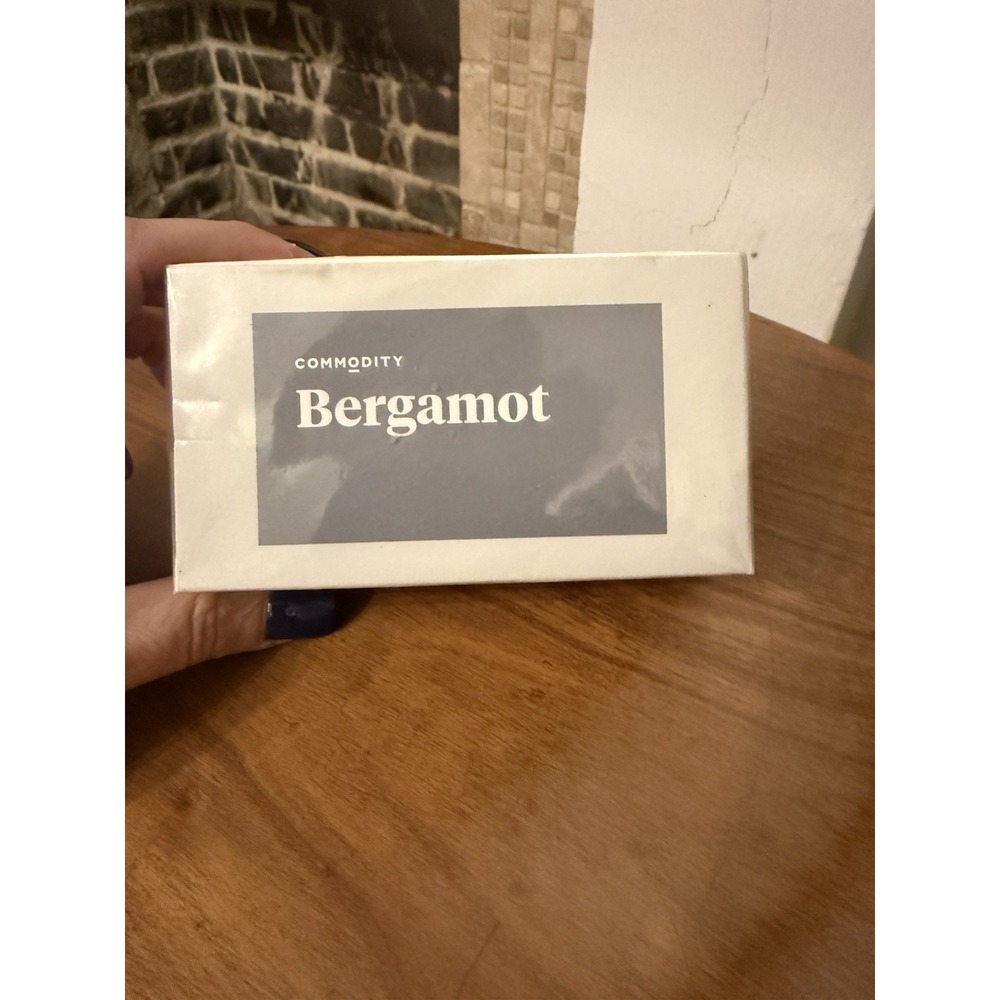 COMMODITY Bergamot BATH BAR SOAP TRIPLE MILLED 8 OZ BAR SEALED *READ*